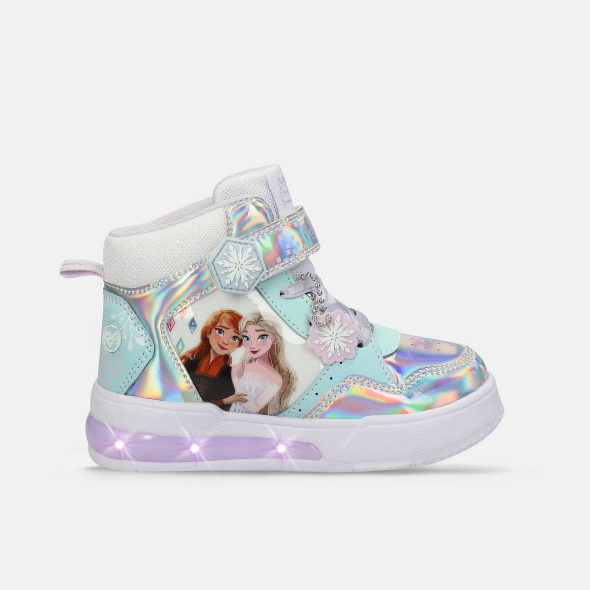 Botas Con Luces Infantil Para Niña Bubblegummers Blanco Norcasia L 1Frozen