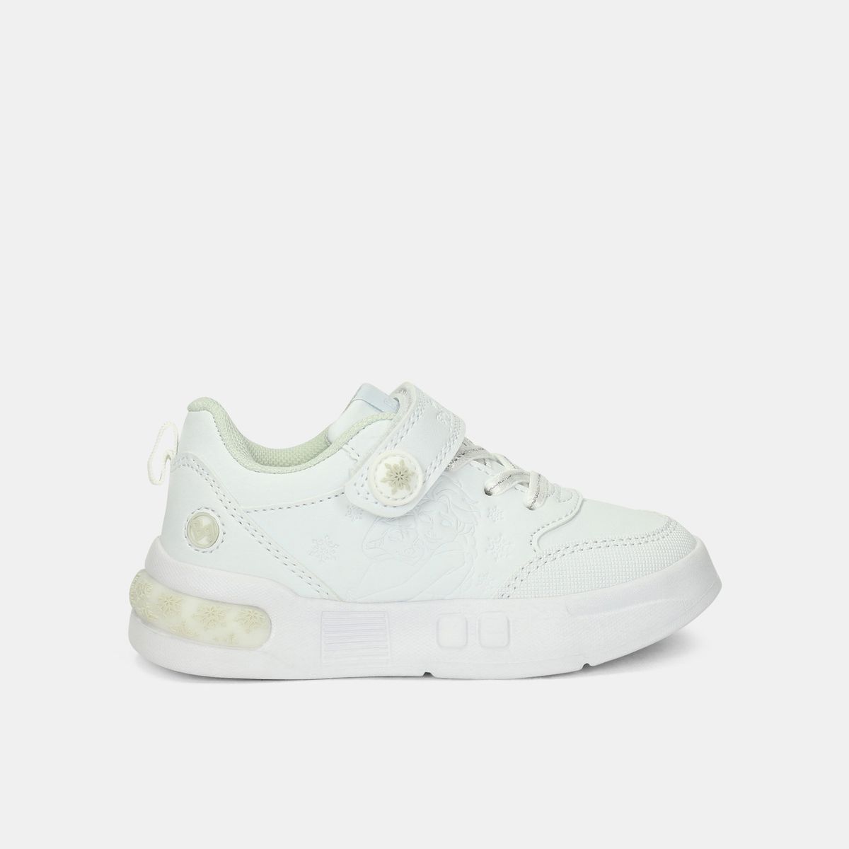 Tenis Para Niña Bubblegummers Blanco Miel L